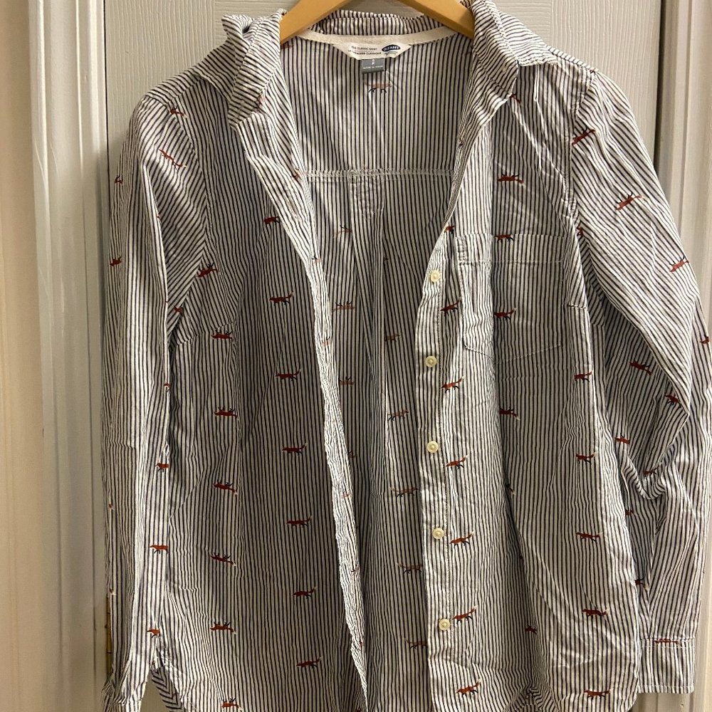 Fox Print Long Sleeve